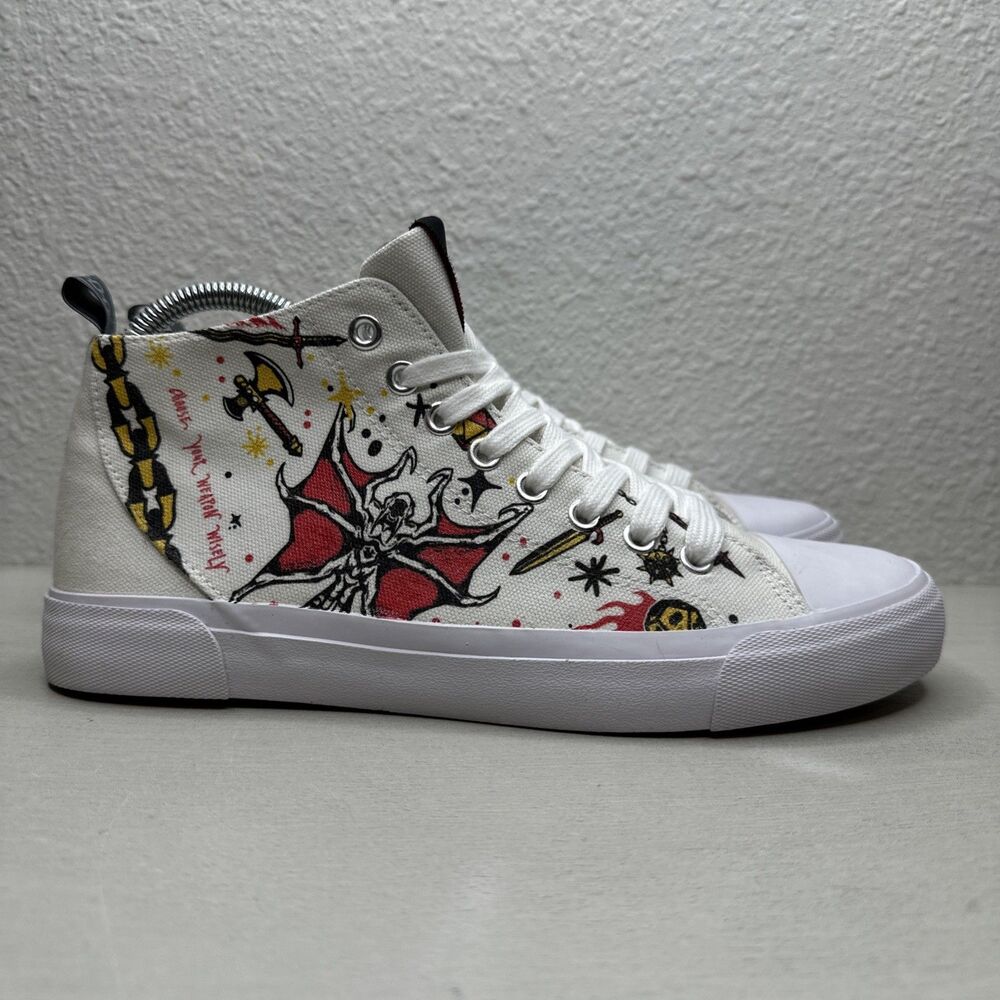 AKEDO Stranger Things Hellfire Club' Shoes Sneakers Size 7 US Men *NEW W/O BOX*